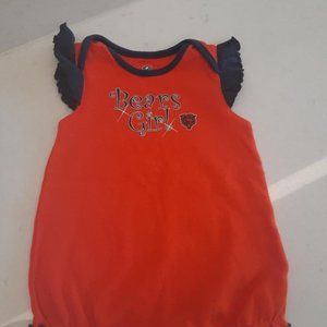 NFL Team Apparel/Chicago Bears. Fits 18-months, Onesie.  100% cotton.